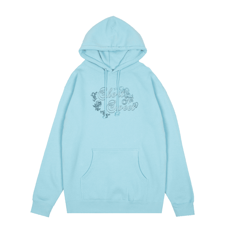 BlueHoodie Front